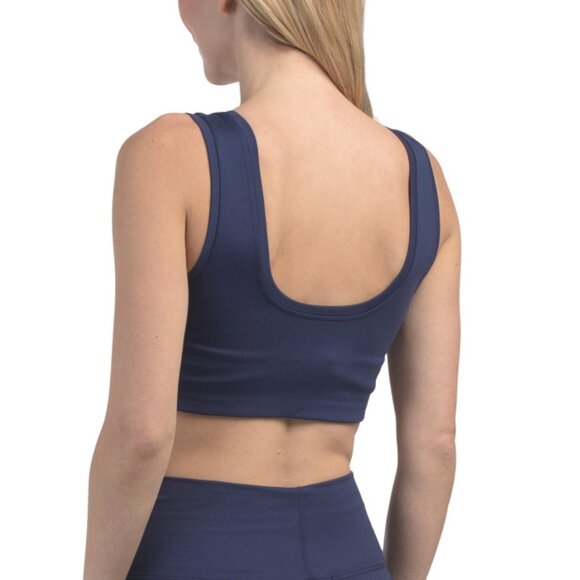 TEREZ Navy Tlc Sports Bra - Picture 2 of 2